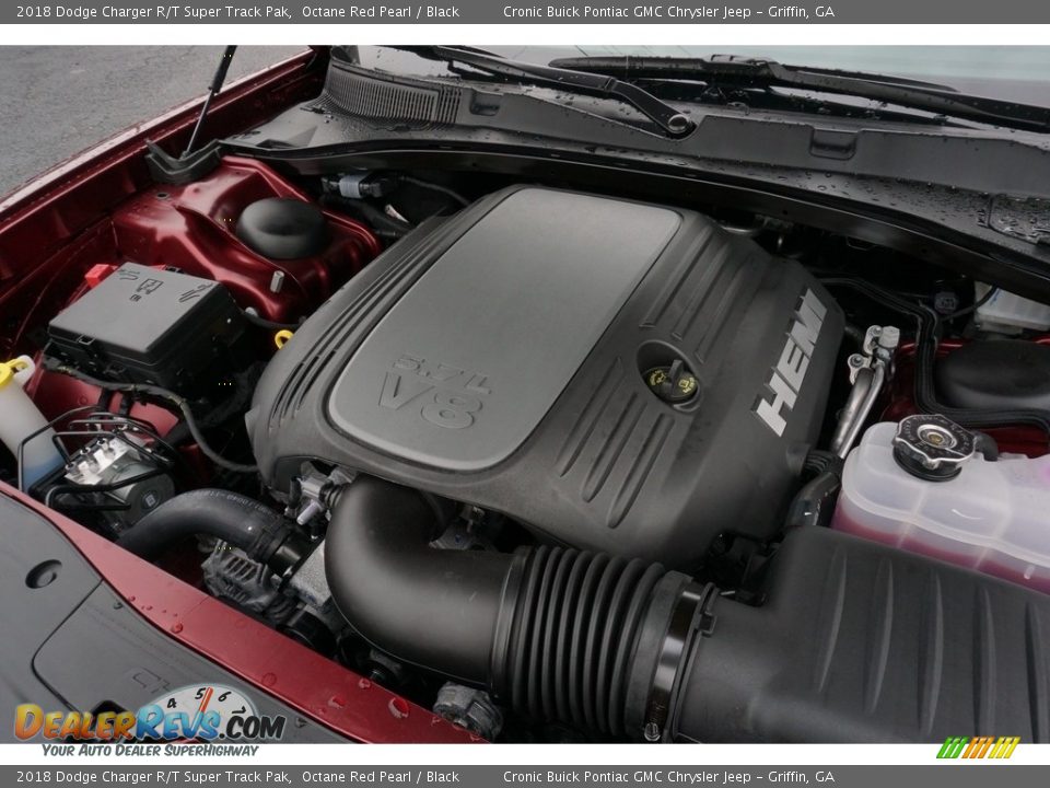 2018 Dodge Charger R/T Super Track Pak Octane Red Pearl / Black Photo #10