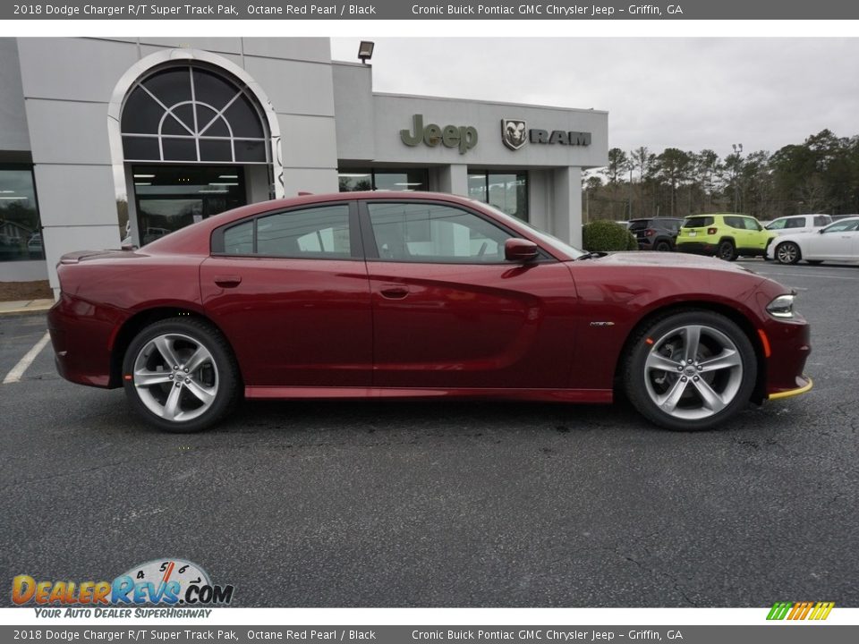 2018 Dodge Charger R/T Super Track Pak Octane Red Pearl / Black Photo #11