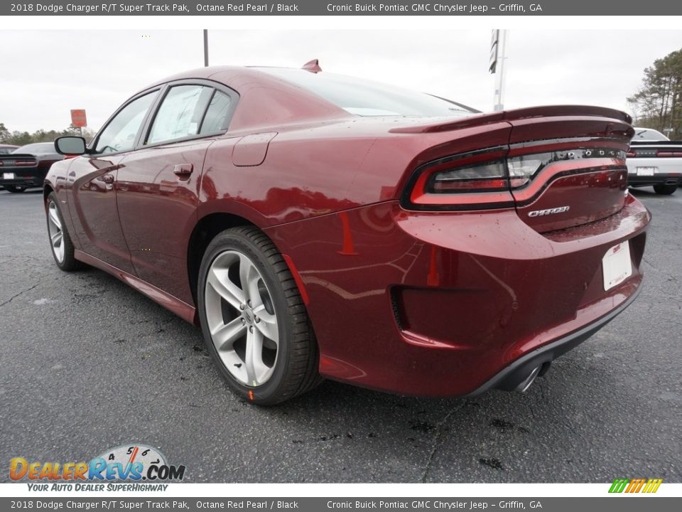 2018 Dodge Charger R/T Super Track Pak Octane Red Pearl / Black Photo #14
