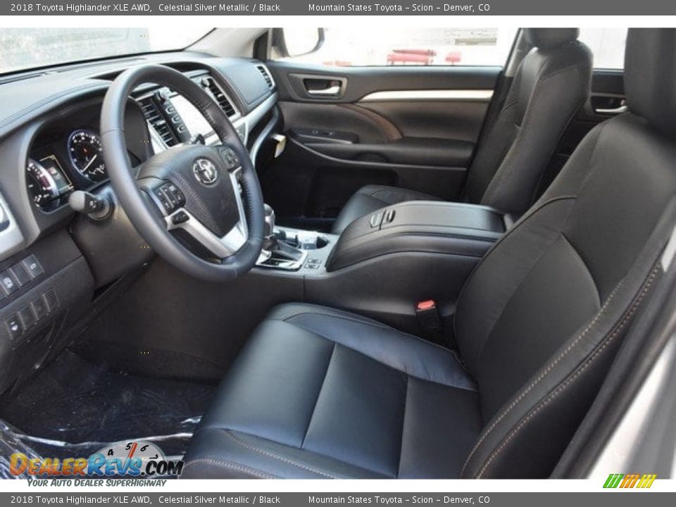 2018 Toyota Highlander XLE AWD Celestial Silver Metallic / Black Photo #6