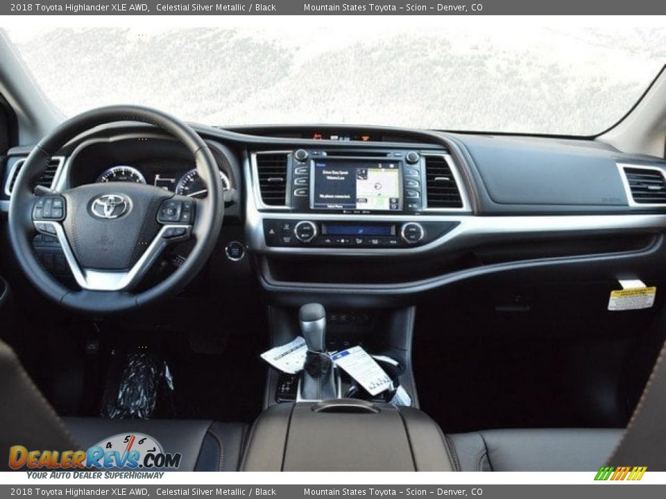 2018 Toyota Highlander XLE AWD Celestial Silver Metallic / Black Photo #8
