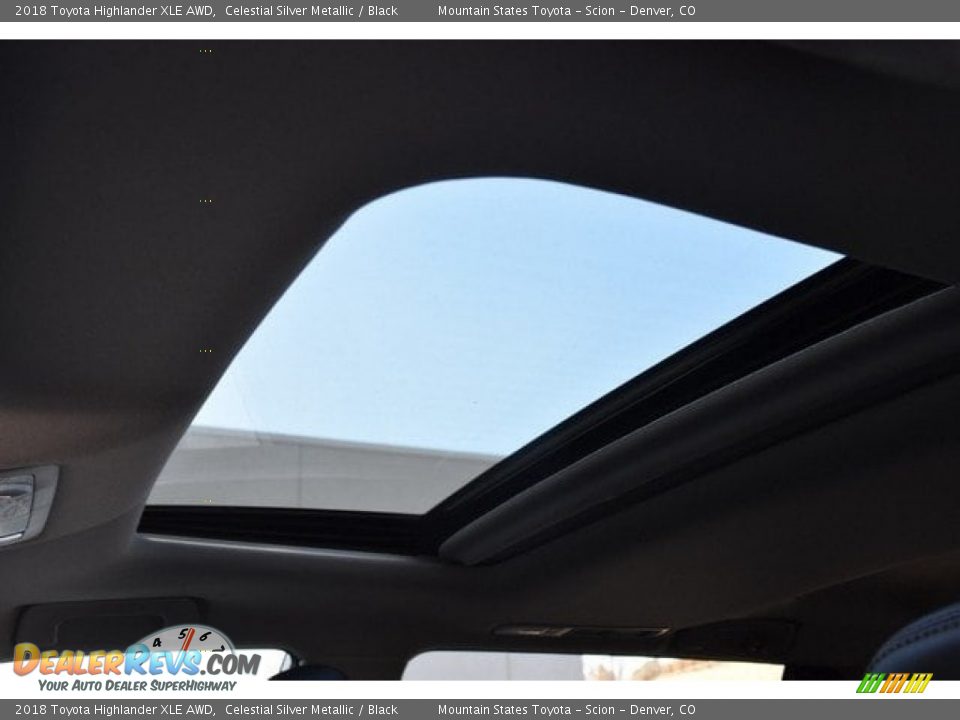 2018 Toyota Highlander XLE AWD Celestial Silver Metallic / Black Photo #9