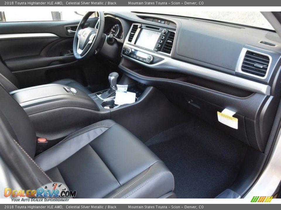 2018 Toyota Highlander XLE AWD Celestial Silver Metallic / Black Photo #11