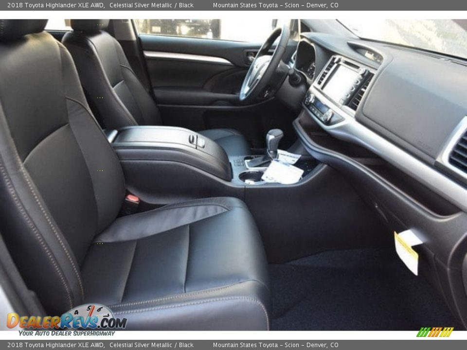 2018 Toyota Highlander XLE AWD Celestial Silver Metallic / Black Photo #12
