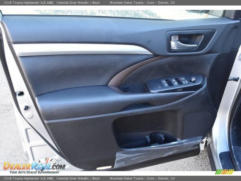 2018 Toyota Highlander XLE AWD Celestial Silver Metallic / Black Photo #23