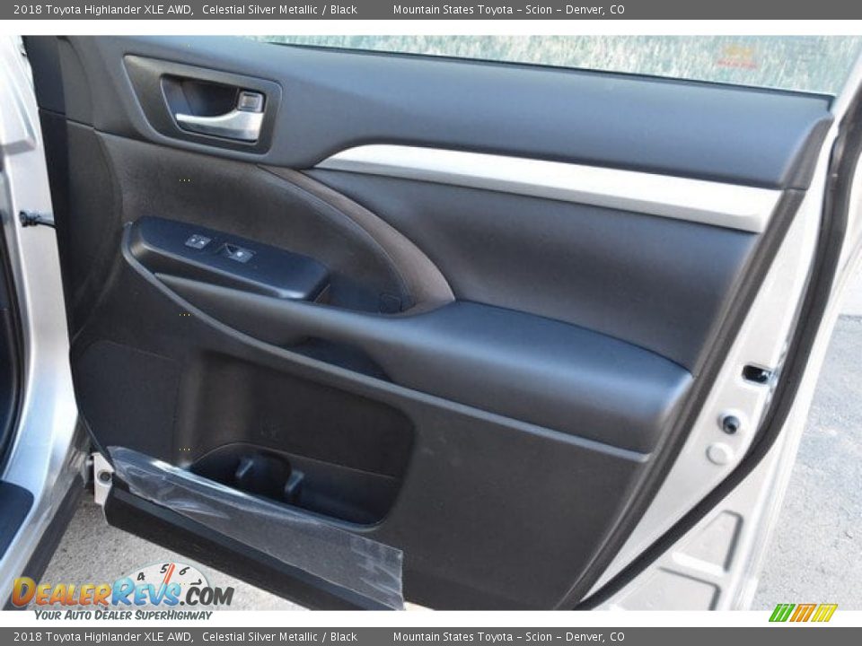 2018 Toyota Highlander XLE AWD Celestial Silver Metallic / Black Photo #25