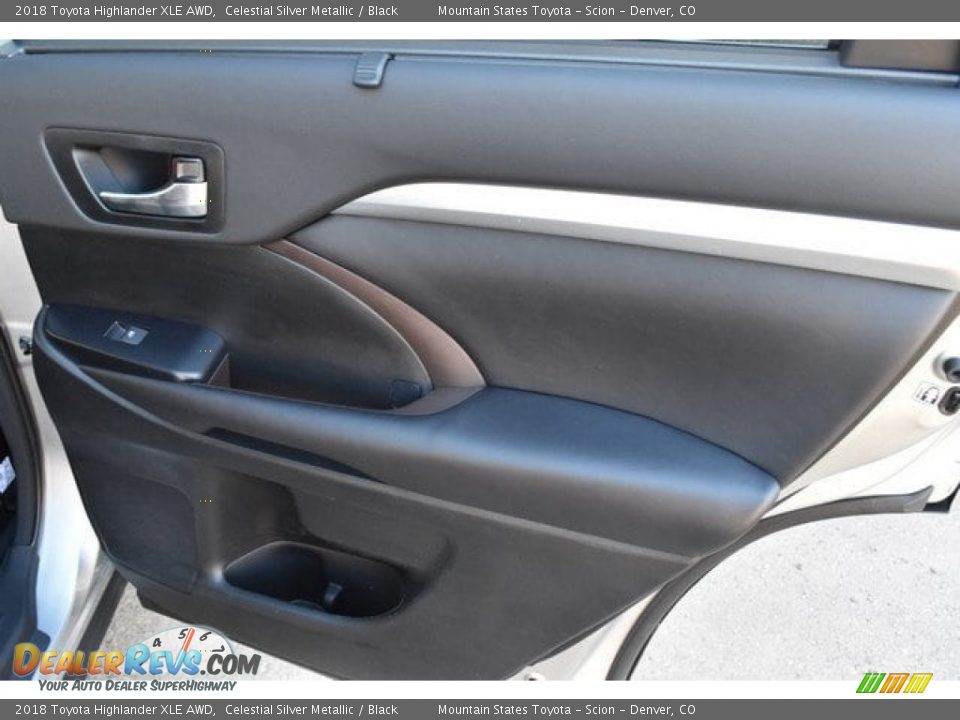 2018 Toyota Highlander XLE AWD Celestial Silver Metallic / Black Photo #26