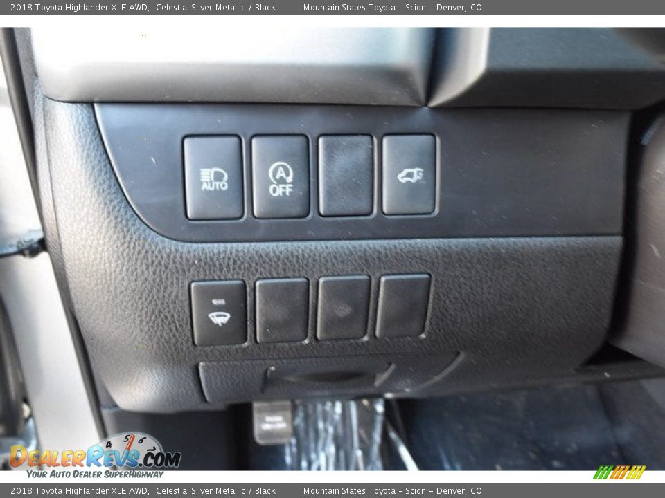 2018 Toyota Highlander XLE AWD Celestial Silver Metallic / Black Photo #28