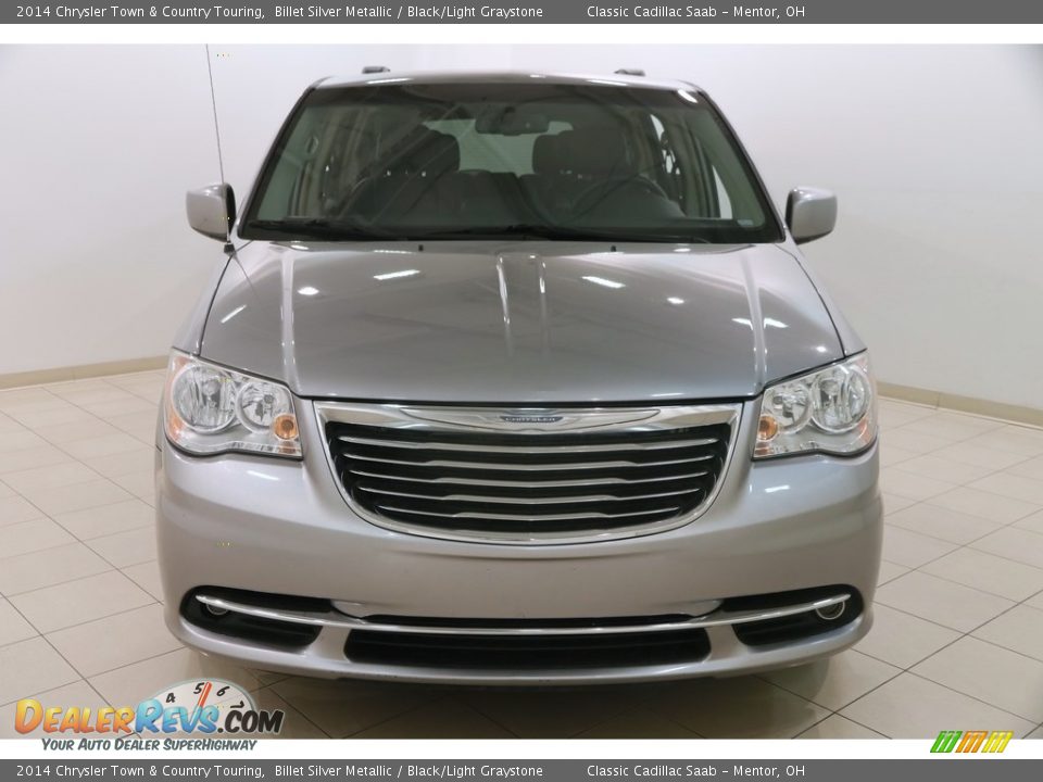 2014 Chrysler Town & Country Touring Billet Silver Metallic / Black/Light Graystone Photo #2