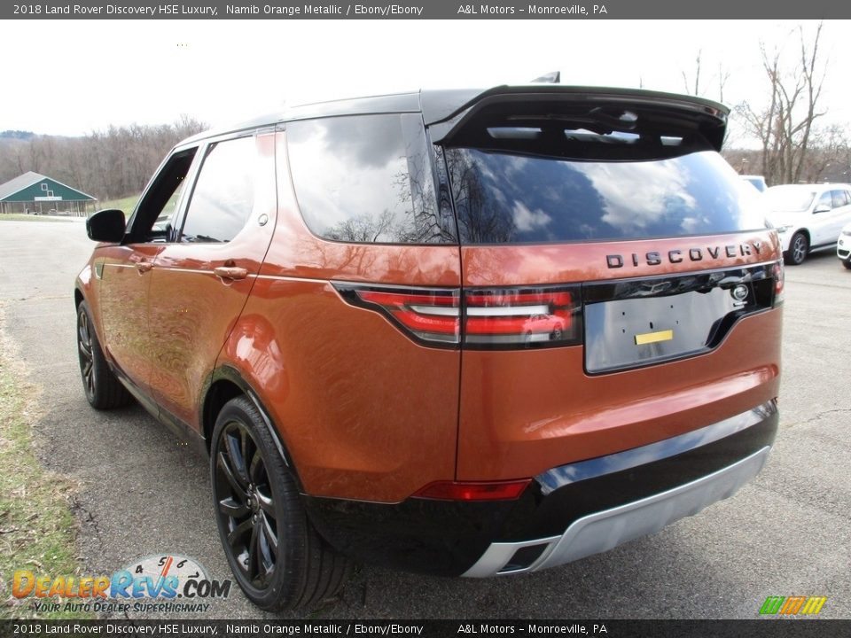 2018 Land Rover Discovery HSE Luxury Namib Orange Metallic / Ebony/Ebony Photo #2