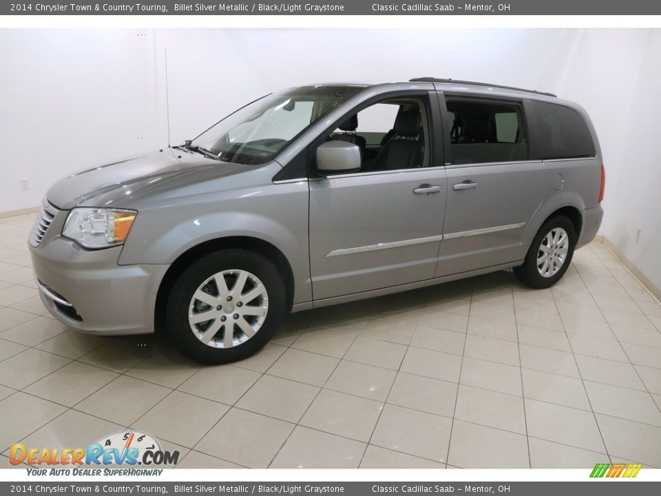 2014 Chrysler Town & Country Touring Billet Silver Metallic / Black/Light Graystone Photo #3