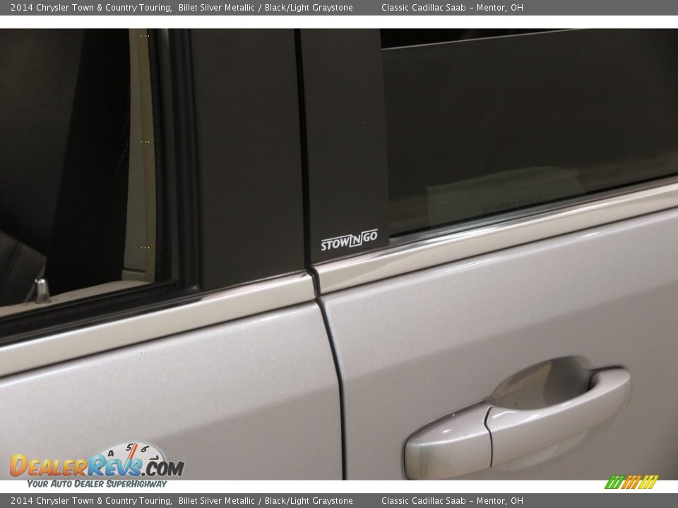 2014 Chrysler Town & Country Touring Billet Silver Metallic / Black/Light Graystone Photo #4
