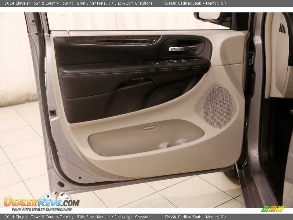2014 Chrysler Town & Country Touring Billet Silver Metallic / Black/Light Graystone Photo #5