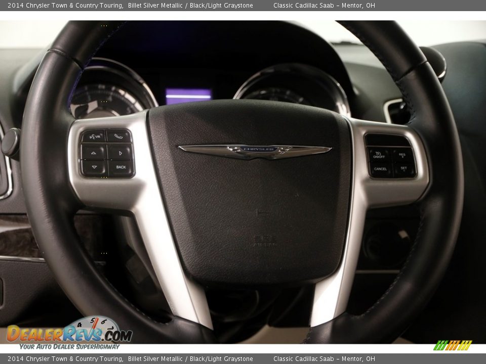2014 Chrysler Town & Country Touring Billet Silver Metallic / Black/Light Graystone Photo #7