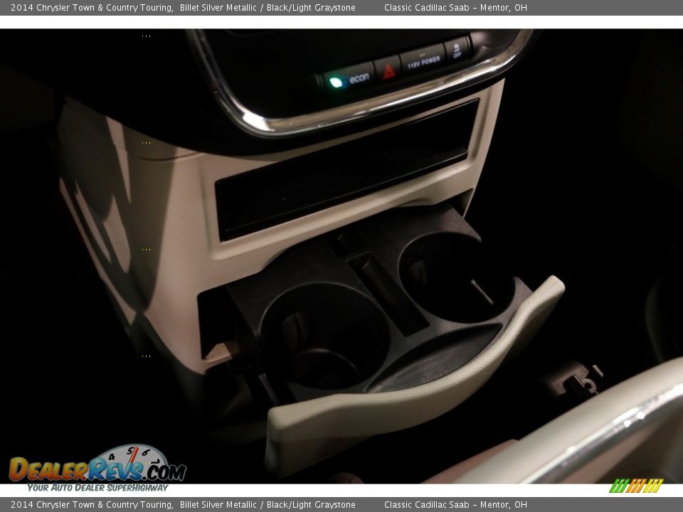 2014 Chrysler Town & Country Touring Billet Silver Metallic / Black/Light Graystone Photo #14