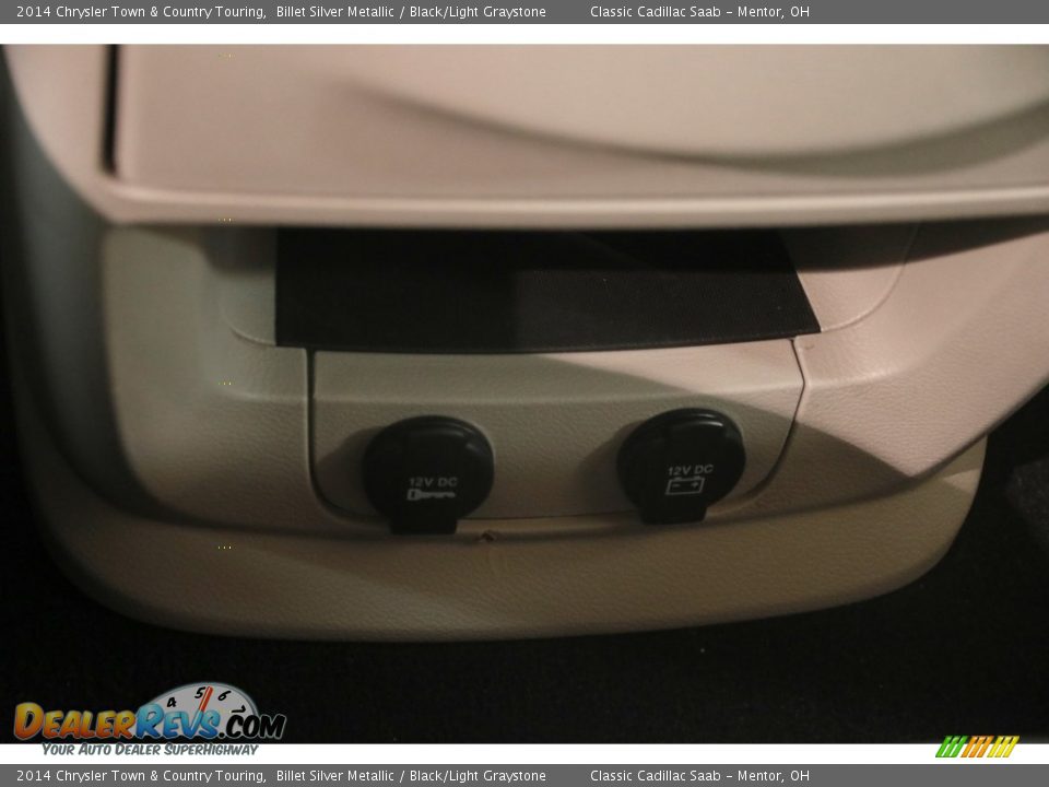2014 Chrysler Town & Country Touring Billet Silver Metallic / Black/Light Graystone Photo #15
