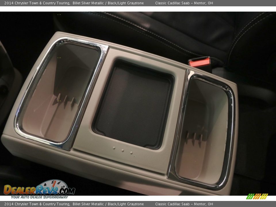 2014 Chrysler Town & Country Touring Billet Silver Metallic / Black/Light Graystone Photo #16