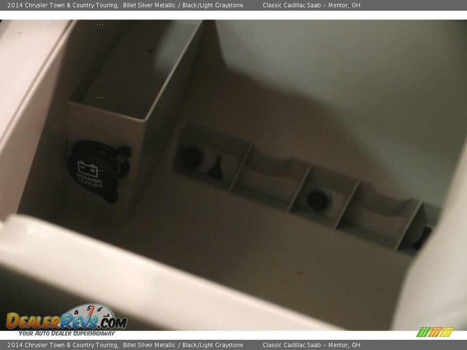 2014 Chrysler Town & Country Touring Billet Silver Metallic / Black/Light Graystone Photo #17