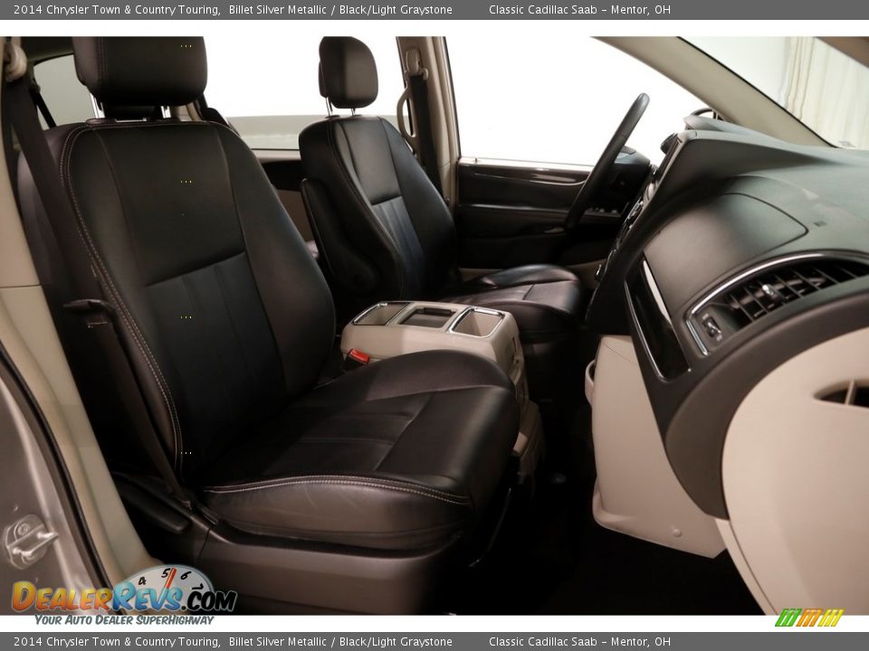 2014 Chrysler Town & Country Touring Billet Silver Metallic / Black/Light Graystone Photo #18