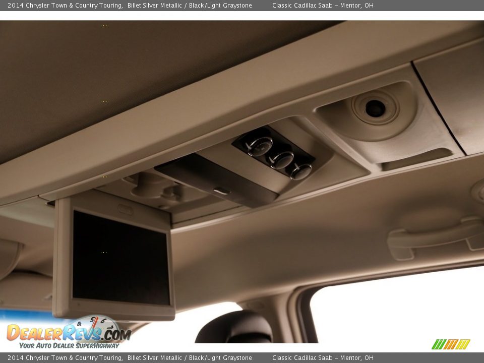 2014 Chrysler Town & Country Touring Billet Silver Metallic / Black/Light Graystone Photo #23