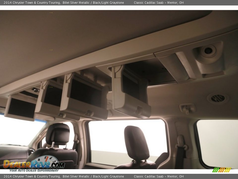 2014 Chrysler Town & Country Touring Billet Silver Metallic / Black/Light Graystone Photo #24