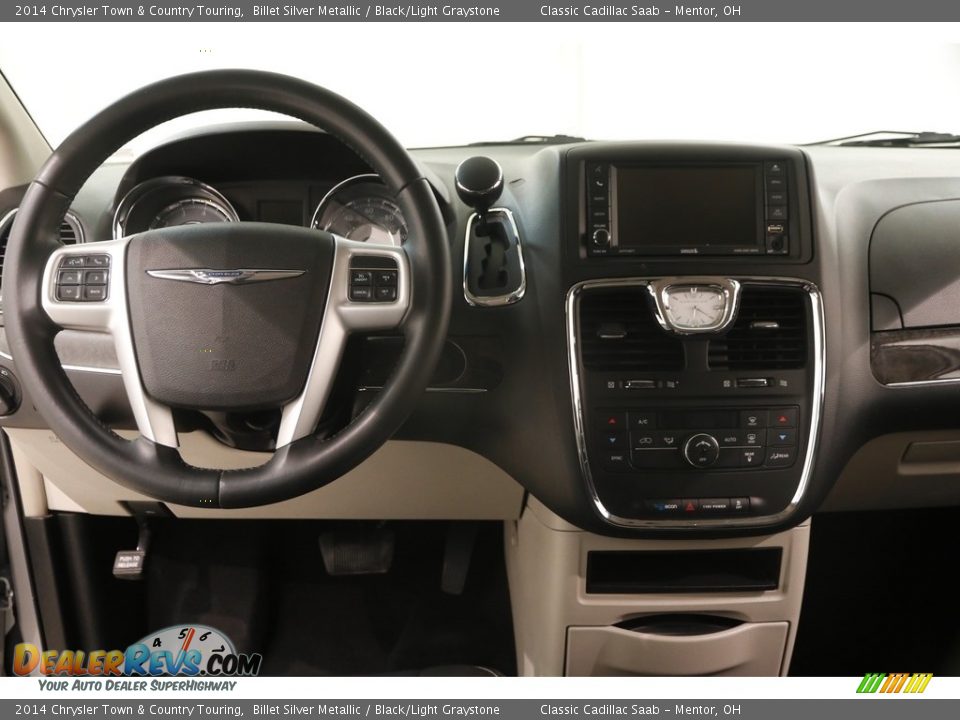 2014 Chrysler Town & Country Touring Billet Silver Metallic / Black/Light Graystone Photo #25