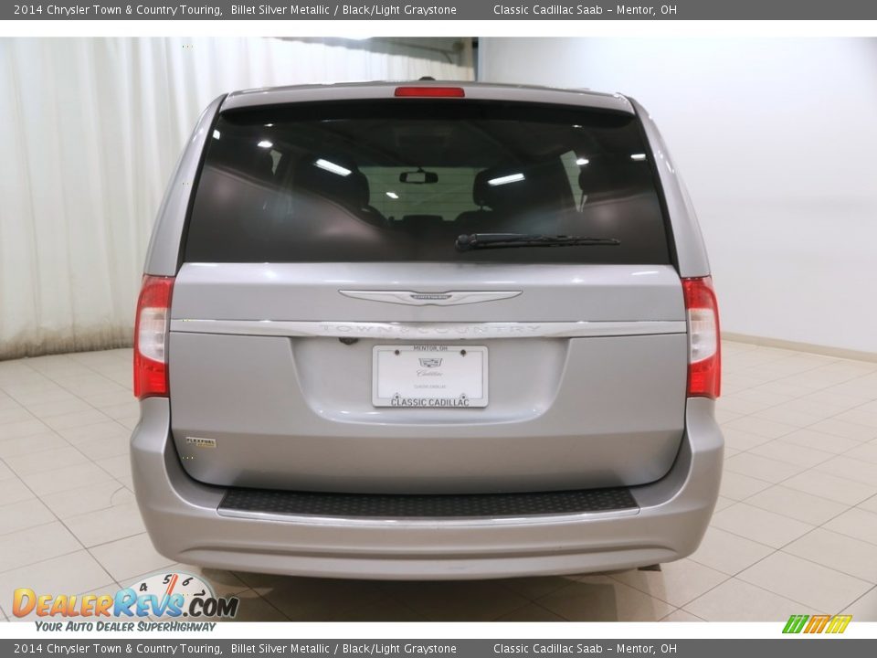 2014 Chrysler Town & Country Touring Billet Silver Metallic / Black/Light Graystone Photo #26