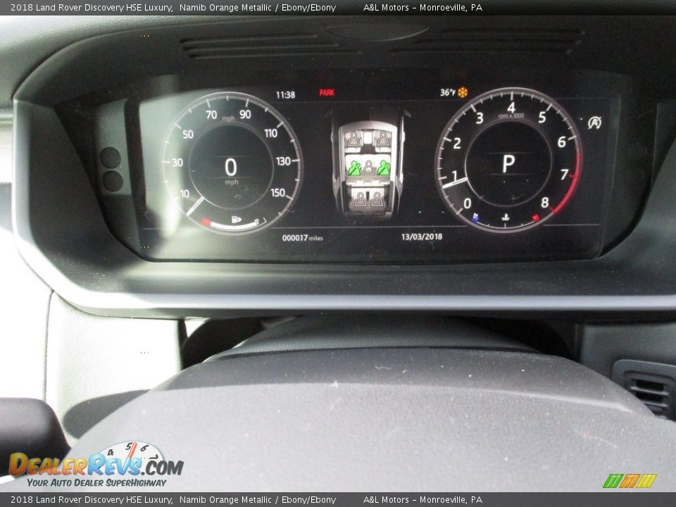 2018 Land Rover Discovery HSE Luxury Gauges Photo #20