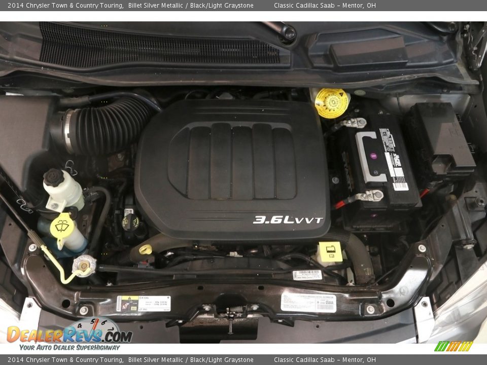 2014 Chrysler Town & Country Touring Billet Silver Metallic / Black/Light Graystone Photo #27