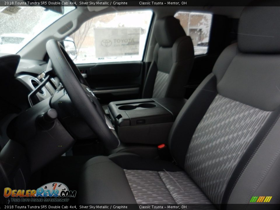 2018 Toyota Tundra SR5 Double Cab 4x4 Silver Sky Metallic / Graphite Photo #3