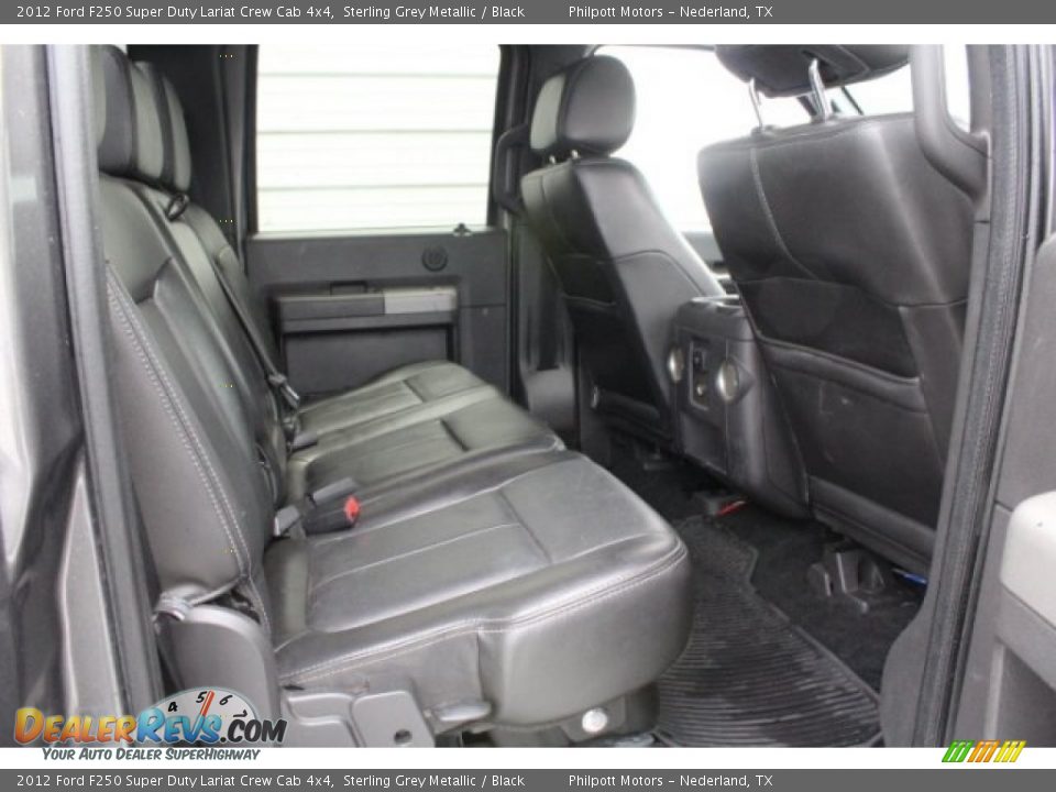 2012 Ford F250 Super Duty Lariat Crew Cab 4x4 Sterling Grey Metallic / Black Photo #31
