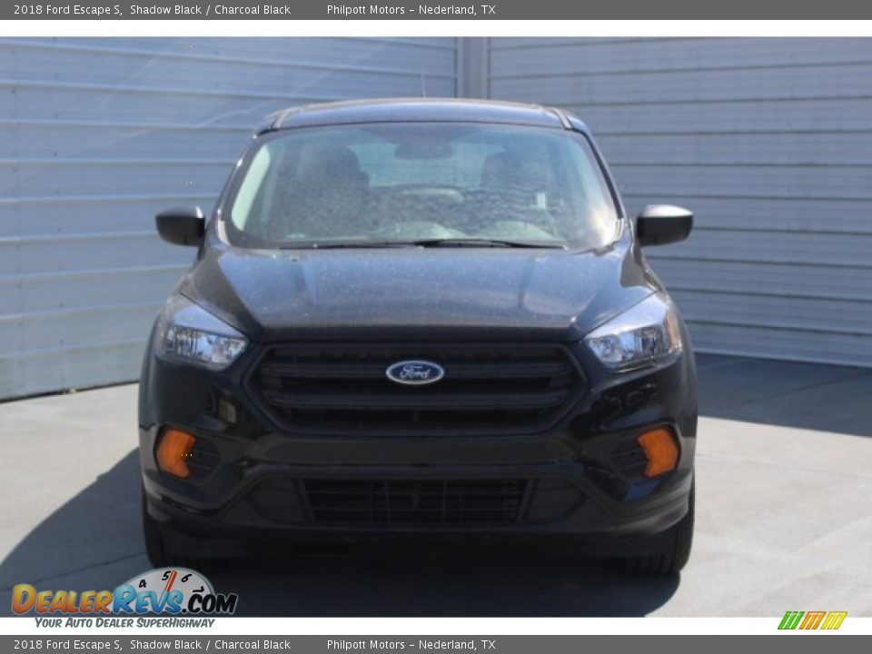 2018 Ford Escape S Shadow Black / Charcoal Black Photo #2