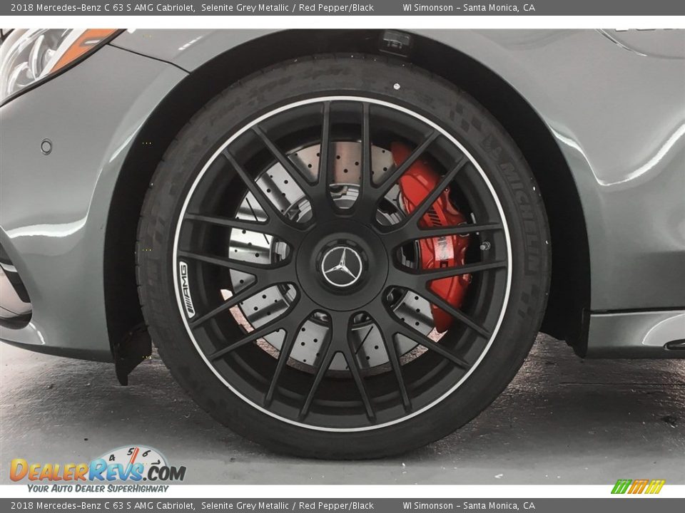 2018 Mercedes-Benz C 63 S AMG Cabriolet Wheel Photo #8