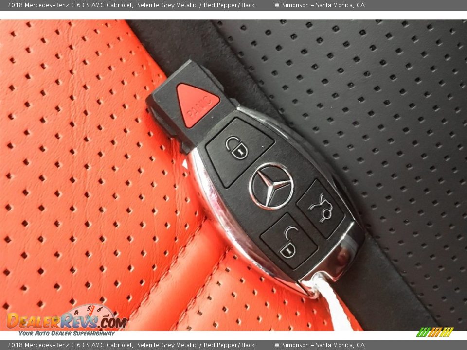 Keys of 2018 Mercedes-Benz C 63 S AMG Cabriolet Photo #11