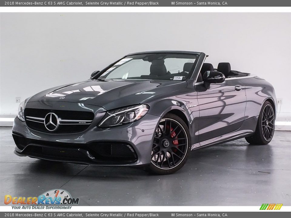 Front 3/4 View of 2018 Mercedes-Benz C 63 S AMG Cabriolet Photo #13
