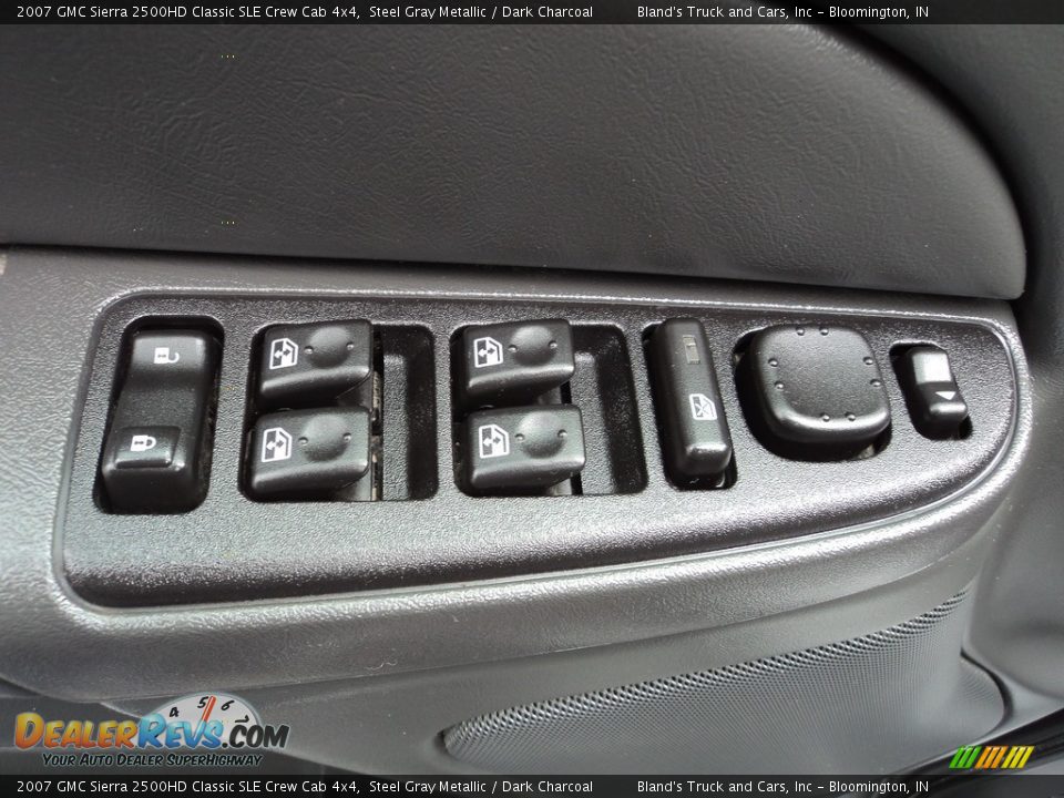 2007 GMC Sierra 2500HD Classic SLE Crew Cab 4x4 Steel Gray Metallic / Dark Charcoal Photo #11