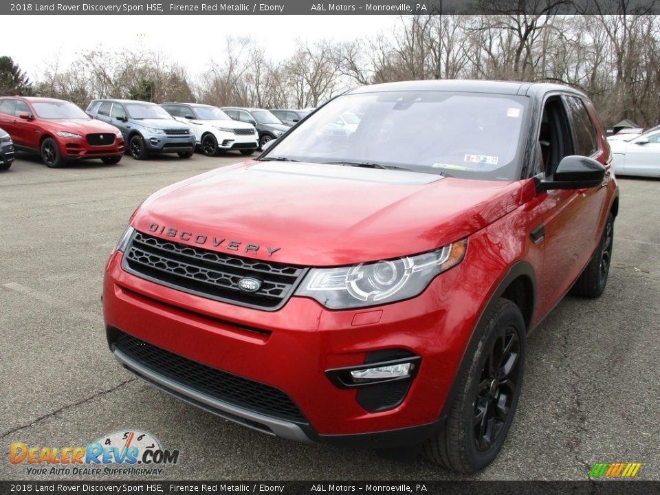 2018 Land Rover Discovery Sport HSE Firenze Red Metallic / Ebony Photo #12