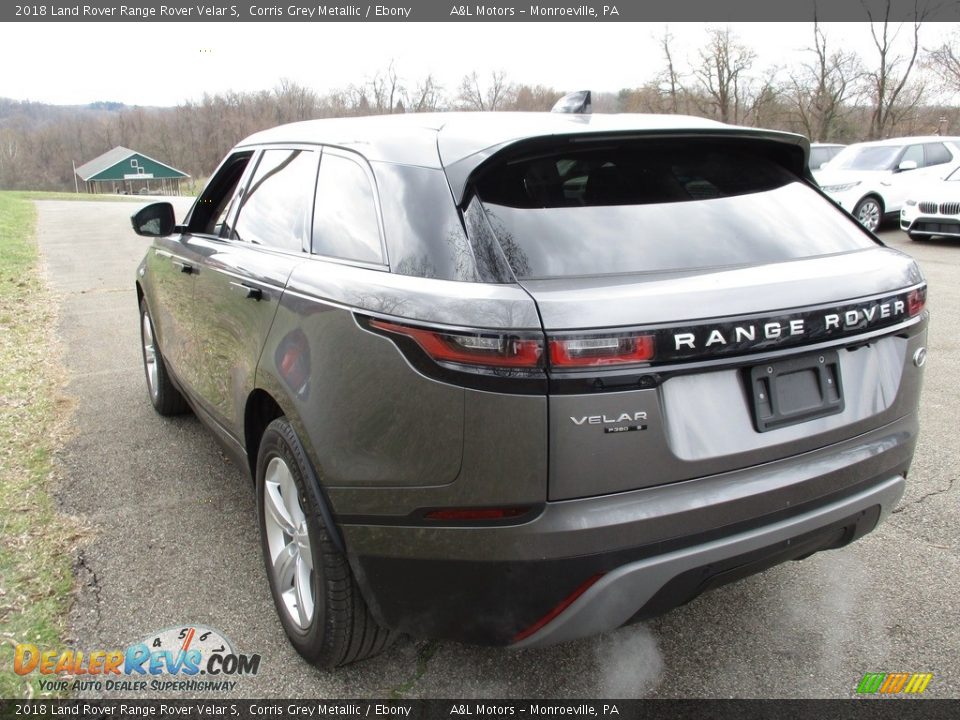 2018 Land Rover Range Rover Velar S Corris Grey Metallic / Ebony Photo #2