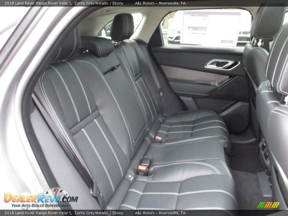 2018 Land Rover Range Rover Velar S Corris Grey Metallic / Ebony Photo #5