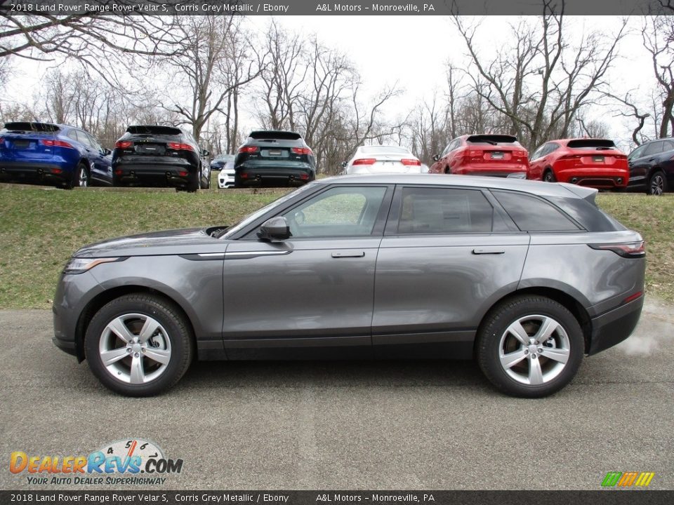 2018 Land Rover Range Rover Velar S Corris Grey Metallic / Ebony Photo #6
