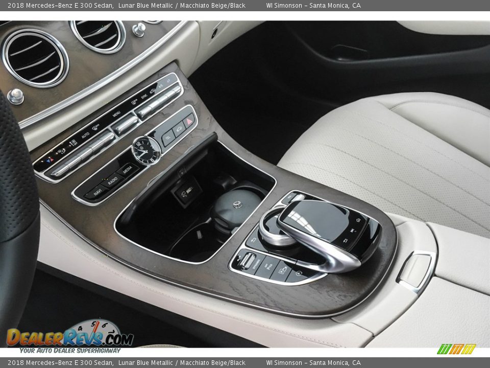 2018 Mercedes-Benz E 300 Sedan Lunar Blue Metallic / Macchiato Beige/Black Photo #7