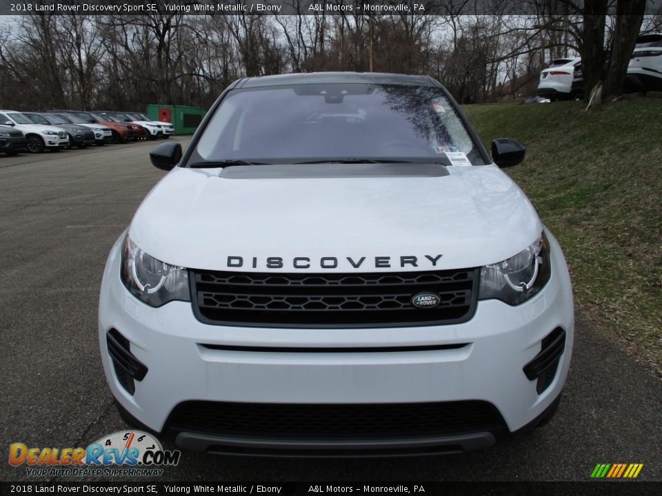 2018 Land Rover Discovery Sport SE Yulong White Metallic / Ebony Photo #8