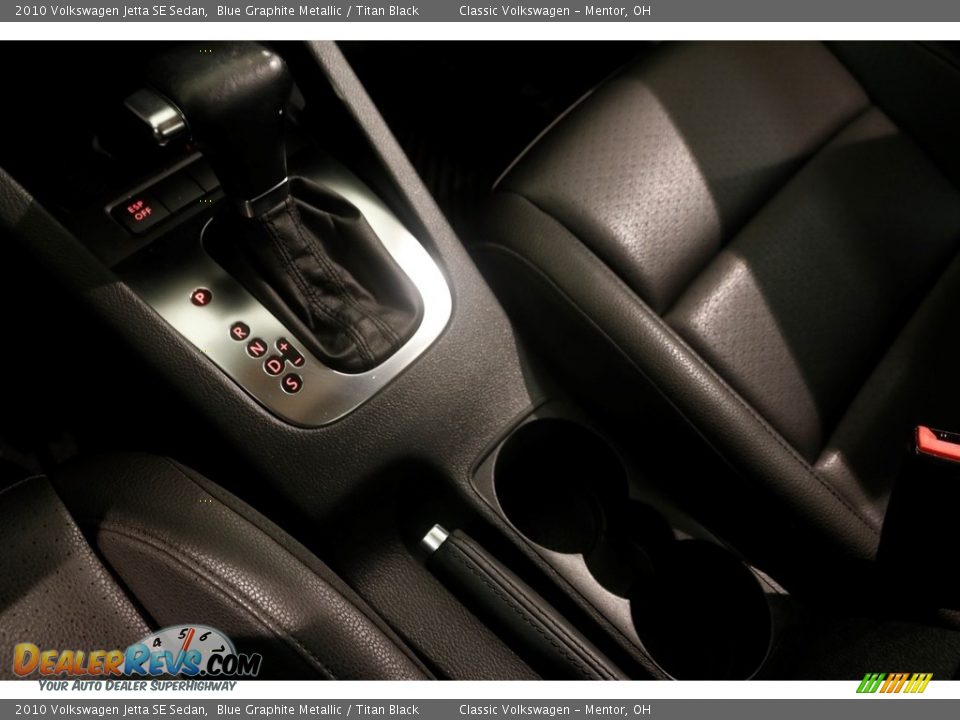 2010 Volkswagen Jetta SE Sedan Blue Graphite Metallic / Titan Black Photo #11