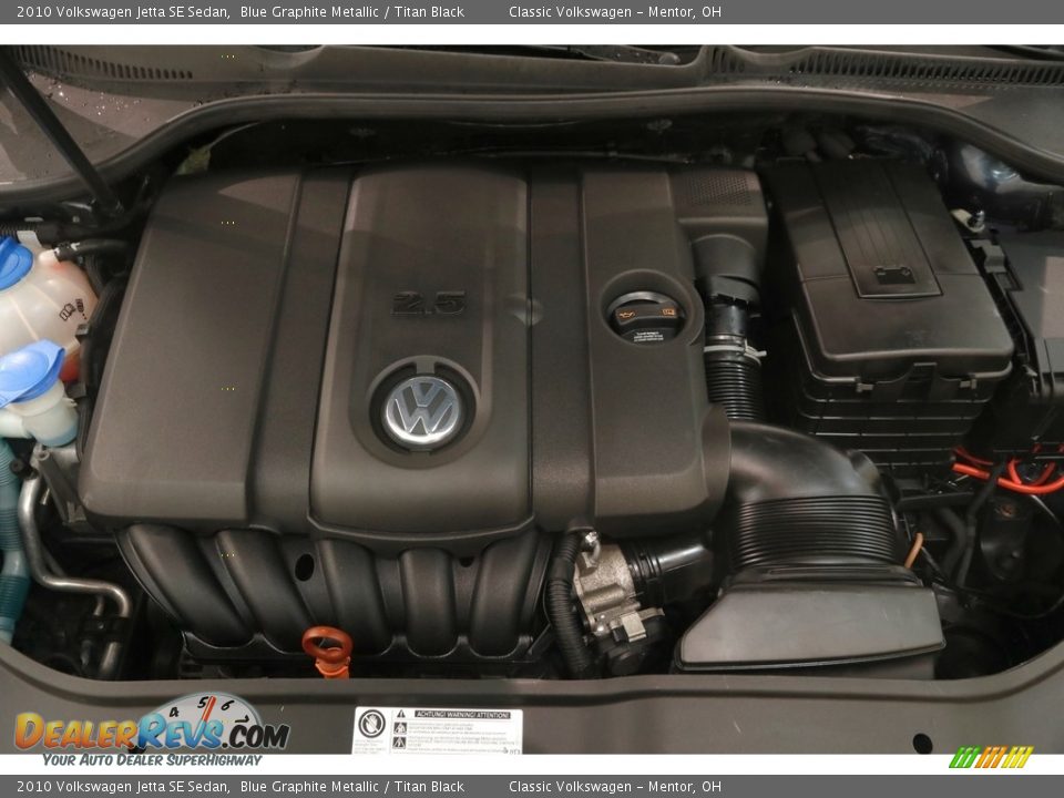 2010 Volkswagen Jetta SE Sedan Blue Graphite Metallic / Titan Black Photo #16