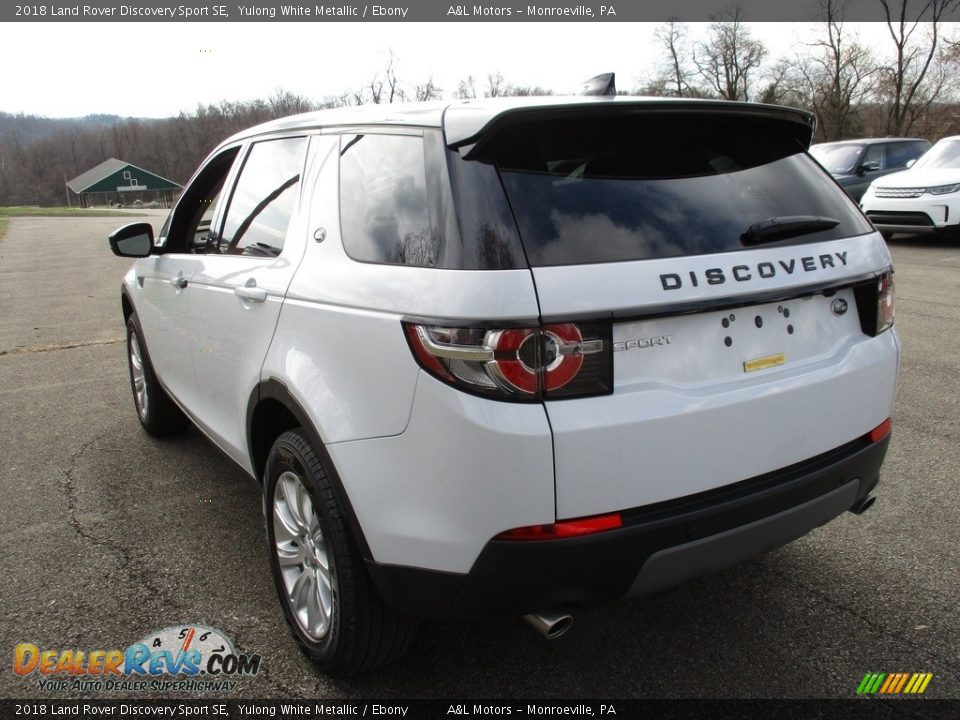 2018 Land Rover Discovery Sport SE Yulong White Metallic / Ebony Photo #2
