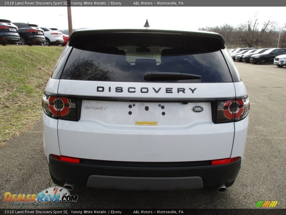 2018 Land Rover Discovery Sport SE Yulong White Metallic / Ebony Photo #7