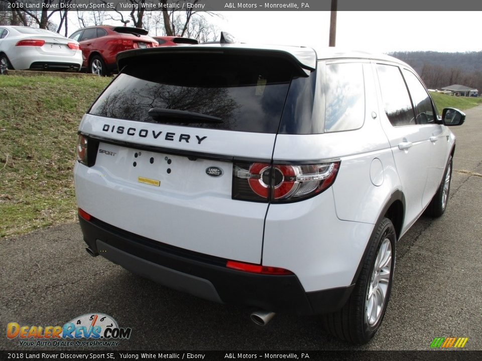 2018 Land Rover Discovery Sport SE Yulong White Metallic / Ebony Photo #11