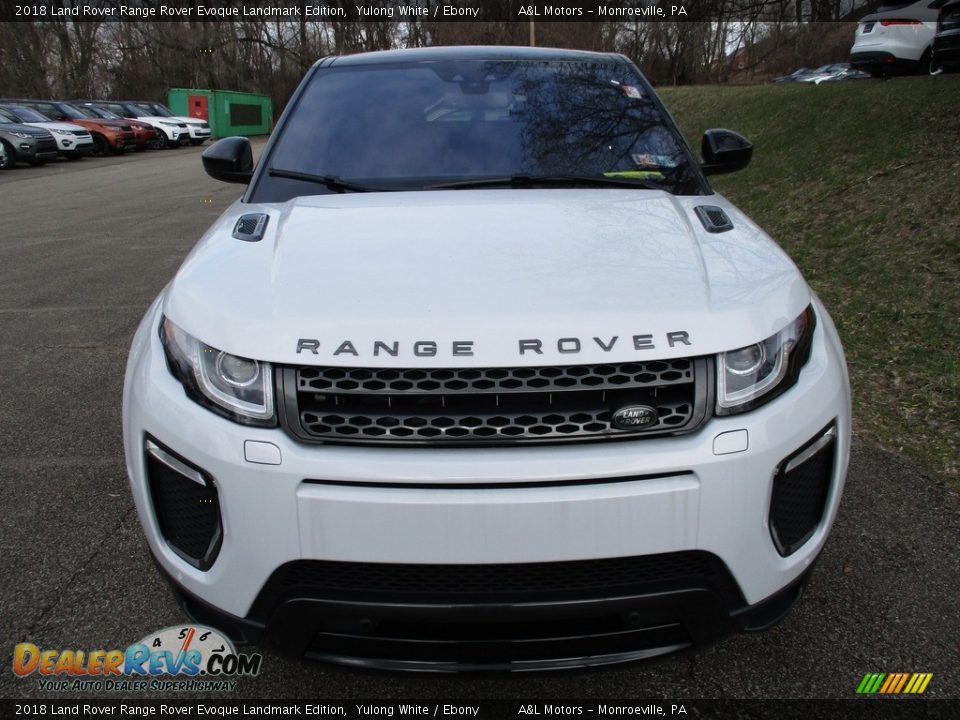2018 Land Rover Range Rover Evoque Landmark Edition Yulong White / Ebony Photo #8