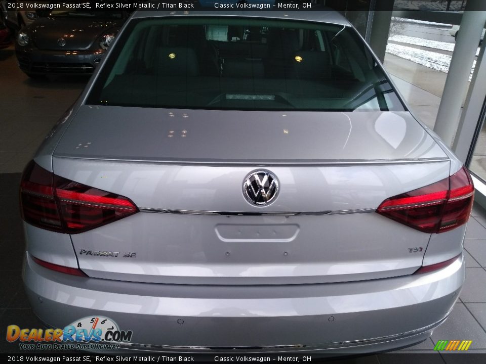2018 Volkswagen Passat SE Reflex Silver Metallic / Titan Black Photo #5