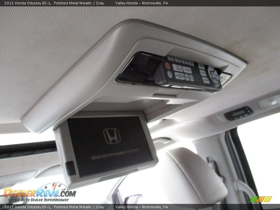 2013 Honda Odyssey EX-L Polished Metal Metallic / Gray Photo #13